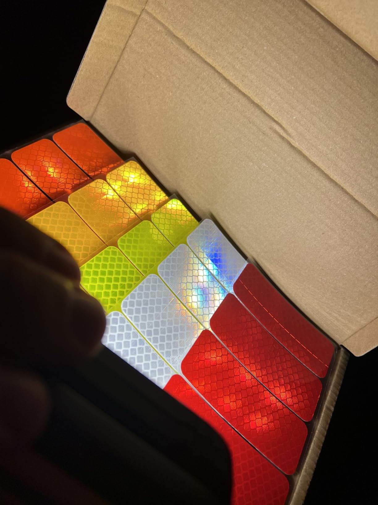 Reflective Safety Tape Stickers | 3M Diamond Grade | Yellow | 1.2