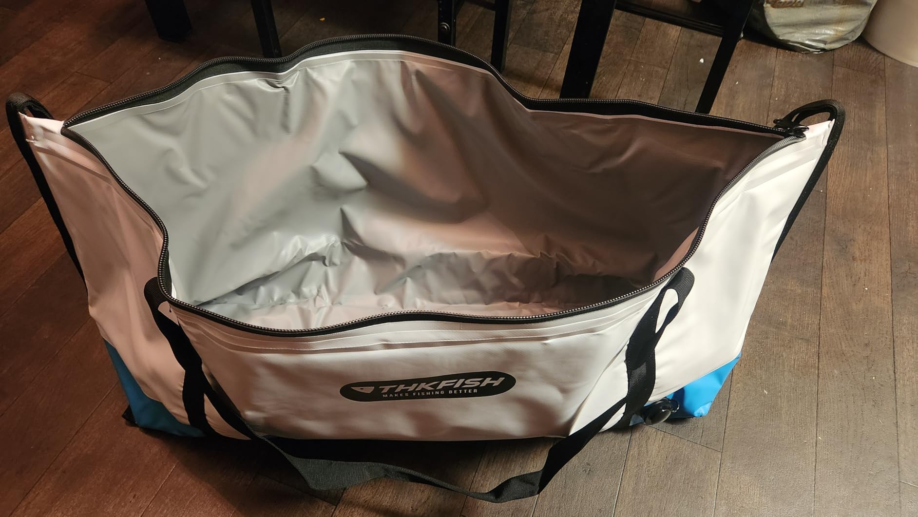THKFISH Insulated Fish Cooler Bag, Fish Kill Bag for Caught Fish, 40x16in 25x17.5in Portable Waterproof Insulated Fish Bag Keeps Ice for 24 Hours customer photo 1