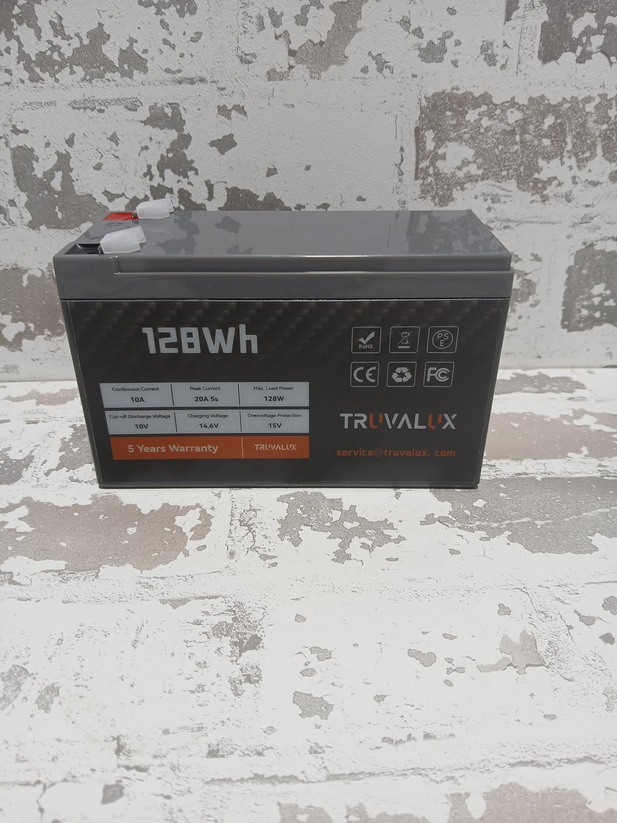 12V 10Ah Lithium LiFePO4 battery,Built-in 10A BMS,Lightweight Design,Up to 5000+ Deep Cycles,10 Years Lifespan, Upgrade Now for Fish Finder,Small UPS,Solar Power,Ride-on Toys,Lighting customer photo 2