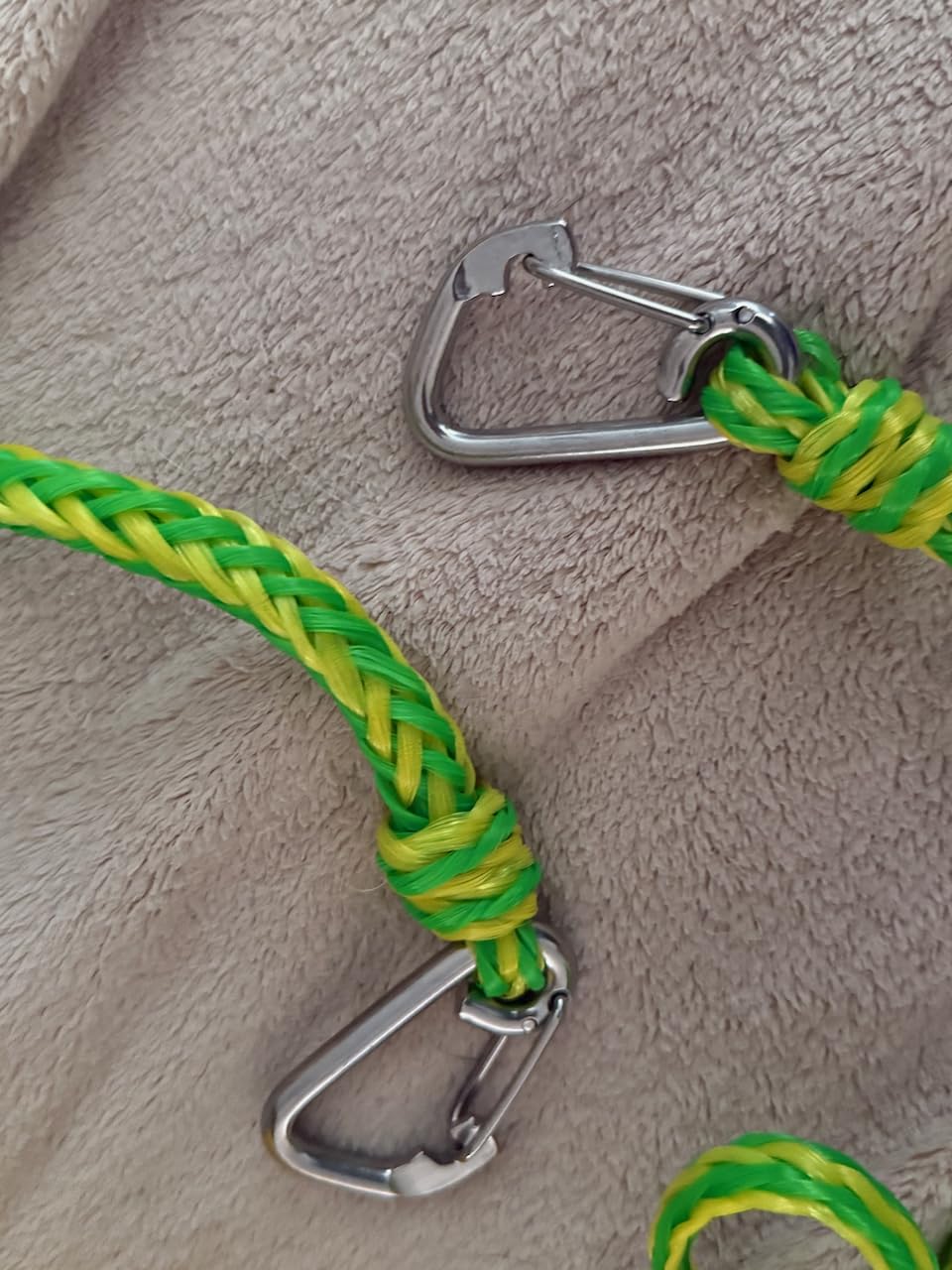 Botepon Floating Kayak Tow Rope with Clips - Quick Connect Rescue Line for Kayaks, Jet Ski Anchor Rope - Towing Rope for Tying Kayaks Together, Kayak Accessories, 20FT customer photo 1