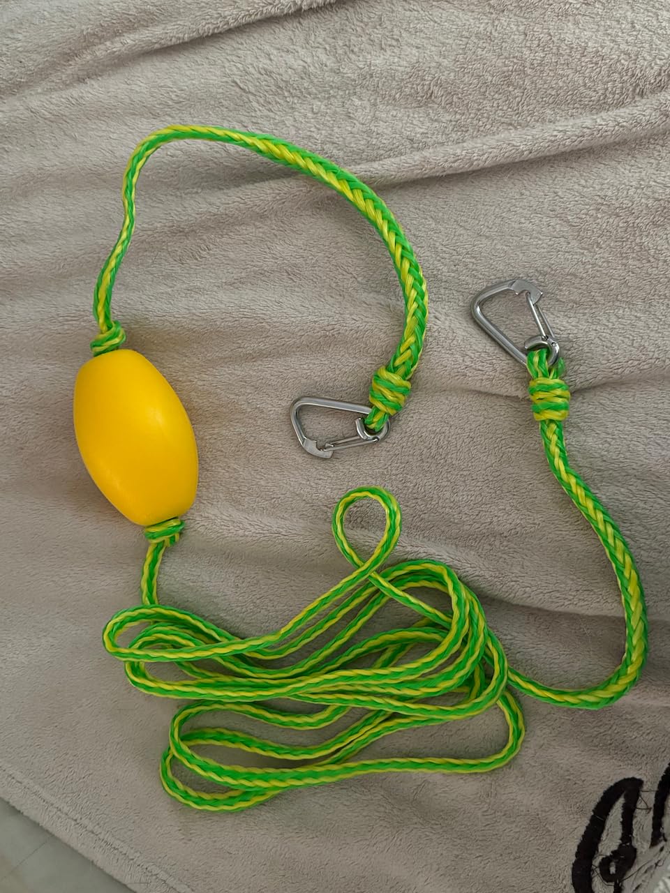 Botepon Floating Kayak Tow Rope with Clips - Quick Connect Rescue Line for Kayaks, Jet Ski Anchor Rope - Towing Rope for Tying Kayaks Together, Kayak Accessories, 20FT customer photo 2
