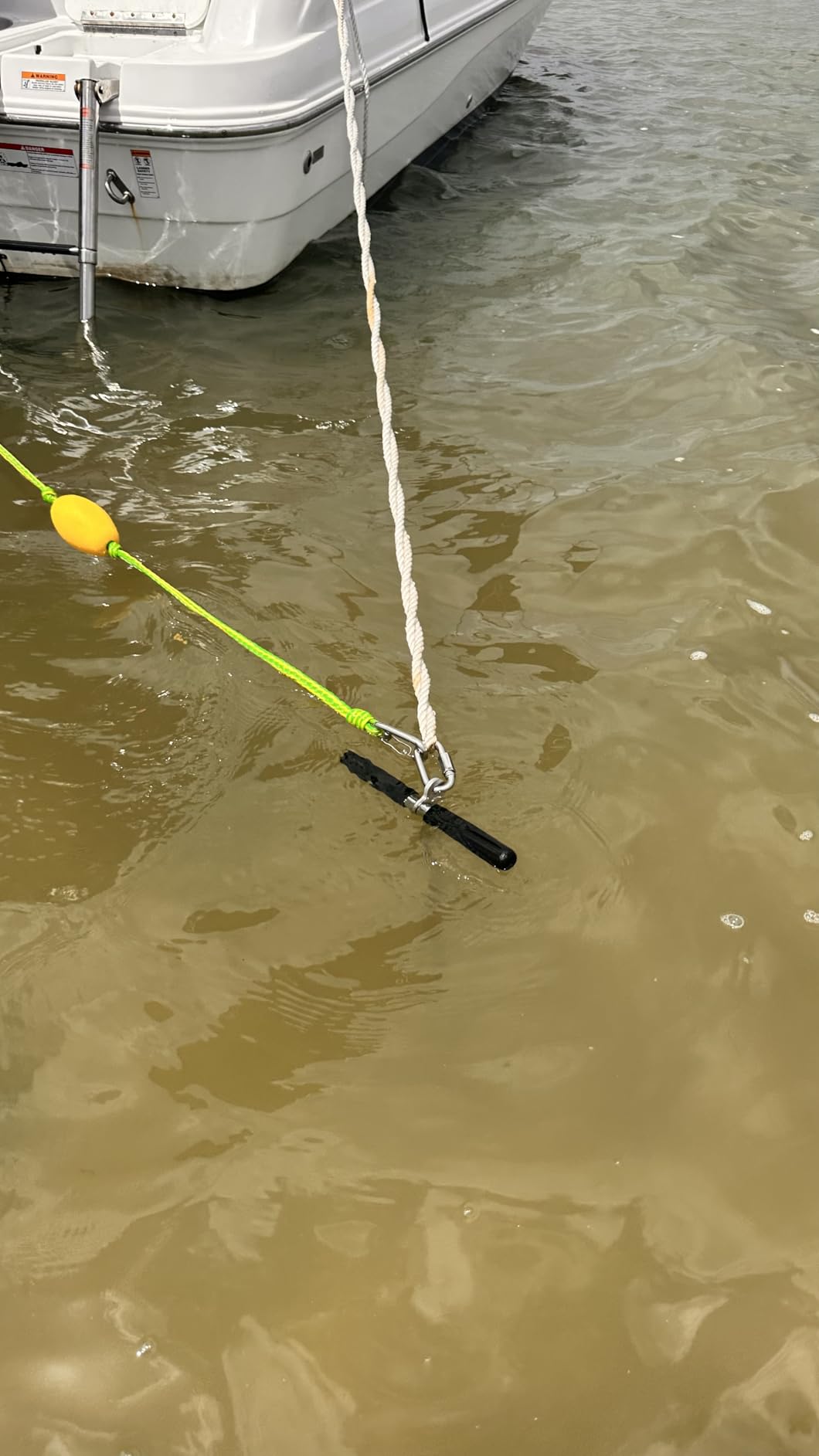 Botepon Jetski Tow Rope and Anchor Line - 40FT Floating Towing Rope for Jet Ski Rescue, PWC Recovery, and Anchor Lines for Bass Boats, Jon Boat, PWC, Seadoo - 2200 lbs Break Strength customer photo 1