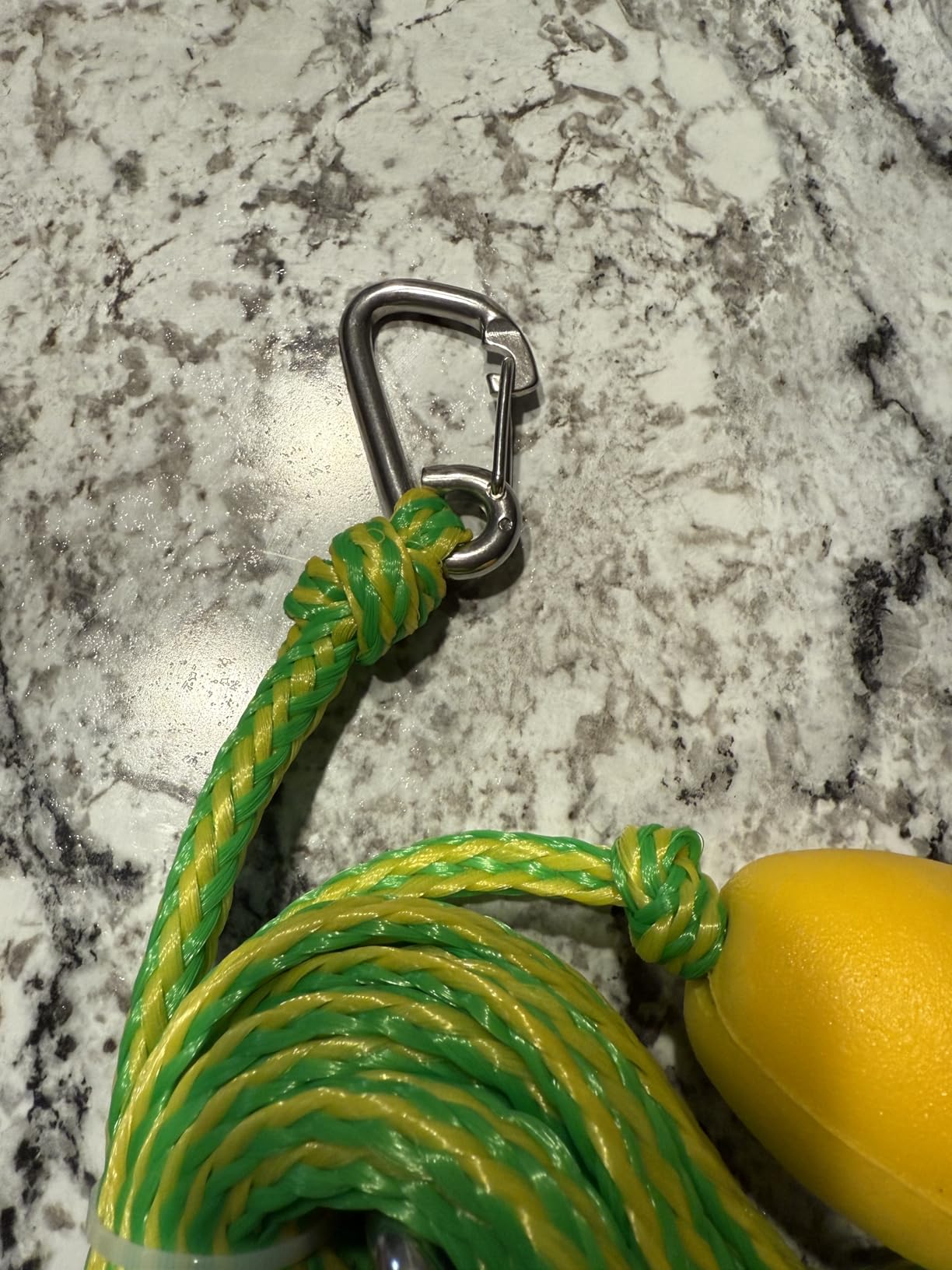 Botepon Jetski Tow Rope and Anchor Line - 40FT Floating Towing Rope for Jet Ski Rescue, PWC Recovery, and Anchor Lines for Bass Boats, Jon Boat, PWC, Seadoo - 2200 lbs Break Strength customer photo 2