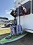 RV Hitch Mount Kayak Rack - Vertical Kayak Carrier for Up to 12' Kayaks - 2