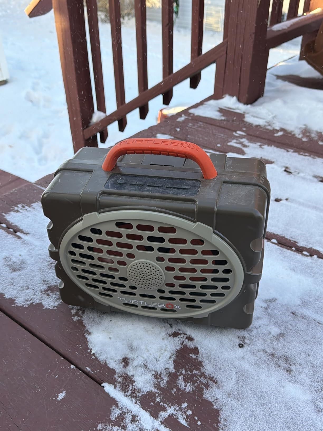 Turtlebox Original Gen 3: Portable Outdoor Bluetooth Speaker - Ultra-Loud (120dB), Waterproof (IP67), Rugged, Impact-Resistant, 3-Day Battery | Party Mode: Unlimited Pairing for Stereo Sound, Gray customer photo 2