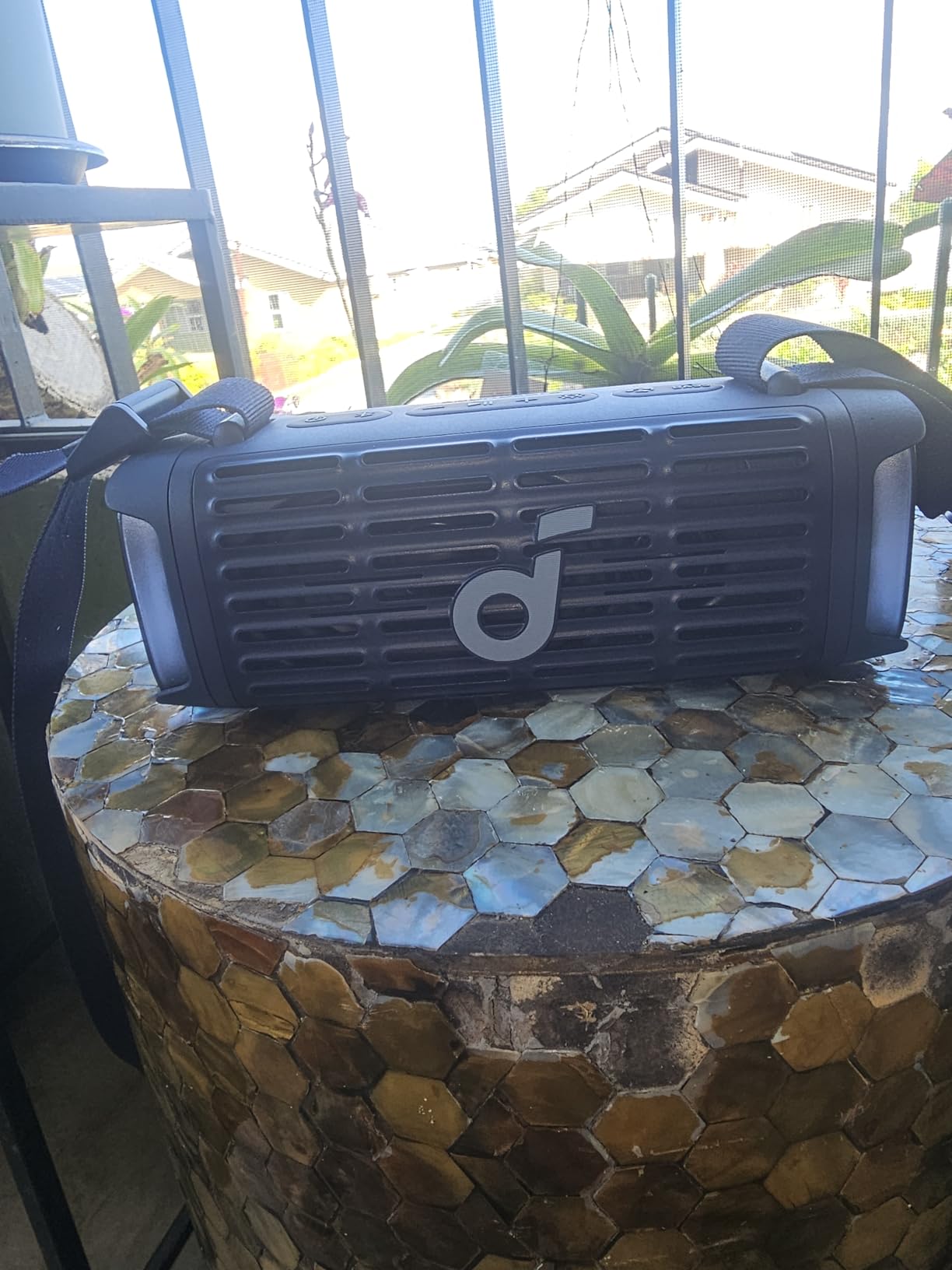 Soundcore Boom 3i by Anker, Compact Outdoor Speaker, IP68 Waterproof, Floating Playback, Saltwater-Resistant, BassUp 2.0, 50W Portable Speaker, Bluetooth 5.3, 16H, TWS, Kayak/Fishing/Camping-Green customer photo 1