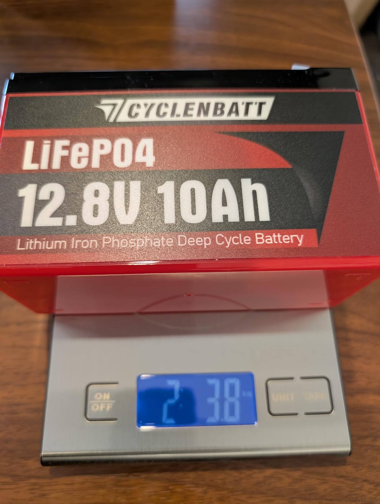 12V 10Ah Lithium Battery, 5000+ Cycles LiFePO4 12V 10Ah Battery Built-in 10A BMS, 12V Lithium Battery Suitable for Power Wheels, Fish Finder, UPS, Solar Battery, HAM Radio customer photo 2