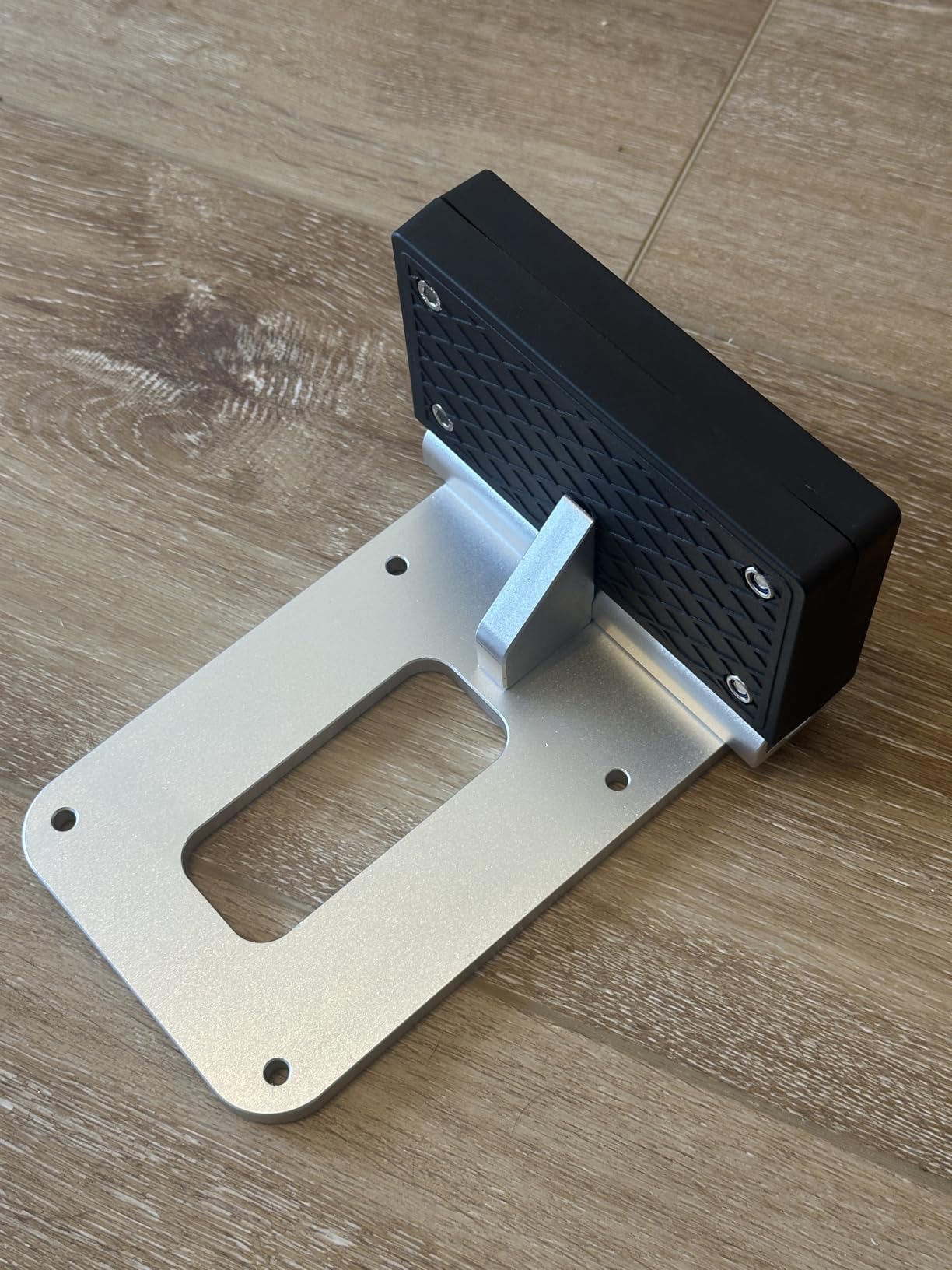 Universal Kayak Trolling Motor Mount Transom Mount Bracket Compatible with Flat Stern Kayaks or Boats Fits Electric Trolling Motors Only Heavy Duty Easy Install customer photo 1