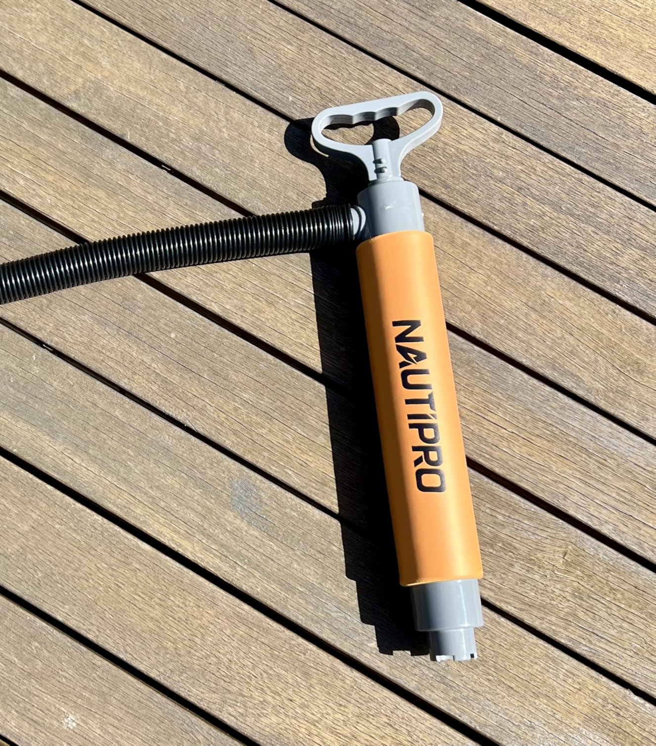 Manual Bilge Pump for Boats, Kayak, Canoe - Portable Hand Water Pump with Hose, Compact Marine Safety Equipment for Water Removal and Emergency Use customer photo 2