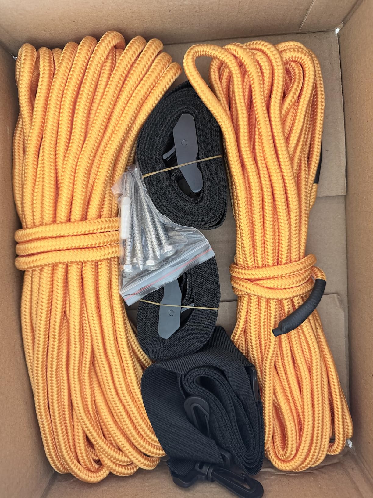 Kayak Hoist for Garage Ceiling with Metal Pulley System Holds 150 lbs, 5.5