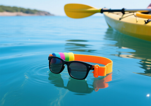 Best floating sunglasses straps and retainers for paddling