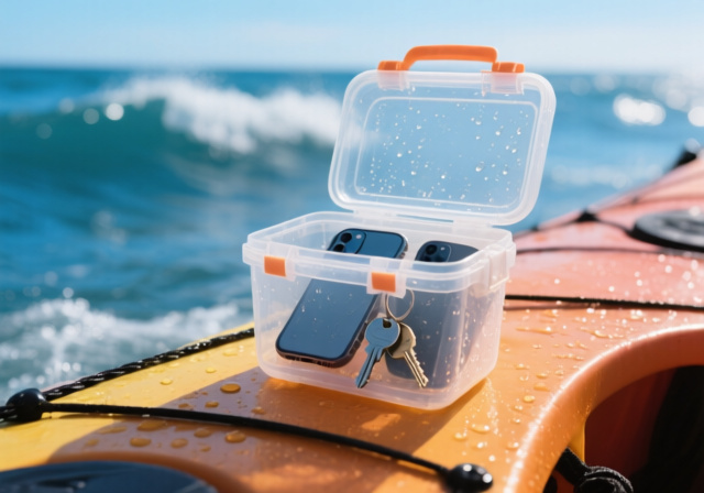 Best waterproof dry boxes for kayak valuables