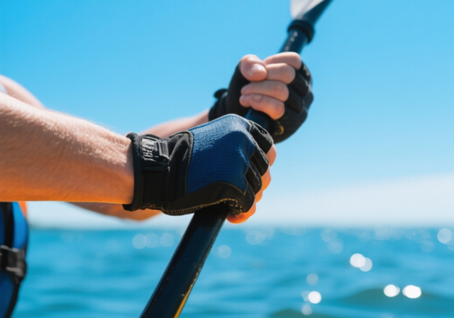 Best fingerless kayak gloves for warm weather paddling