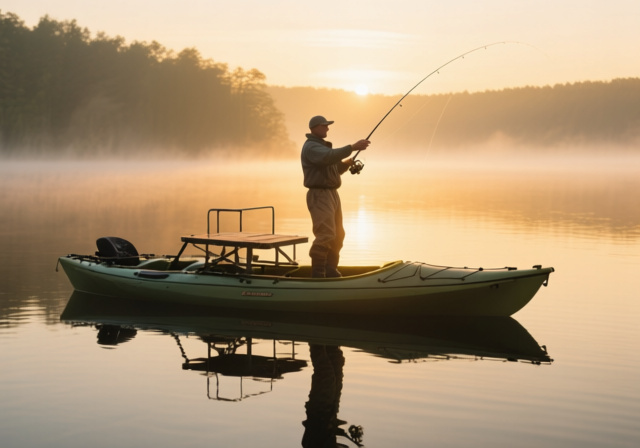Best hardshell fishing kayaks with standing platforms
