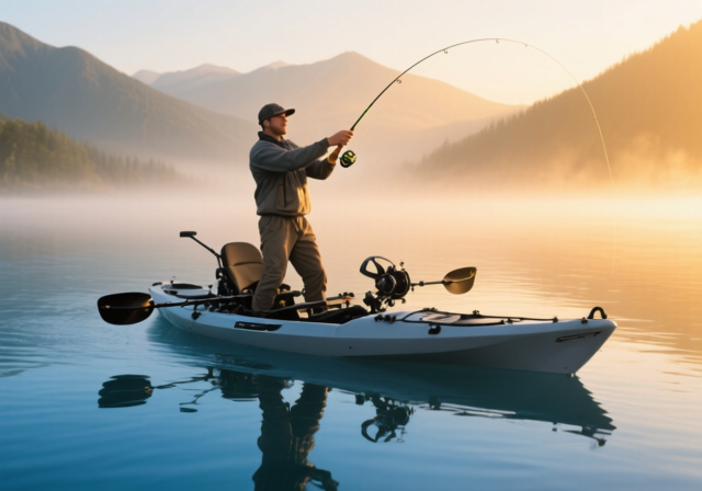 Best pedal fishing kayaks with propeller drive systems