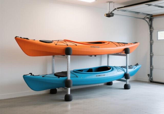 Best kayak cradle stands for hull protection during storage