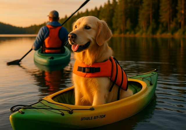Best kayaks for paddling with dogs and pets
