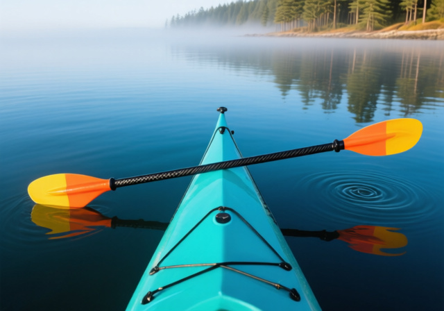 Best carbon fiber kayak paddles for lightweight performance