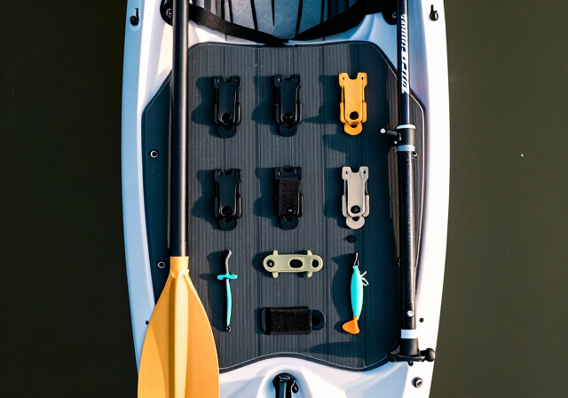 Best kayak paddle holder clips for hands-free fishing