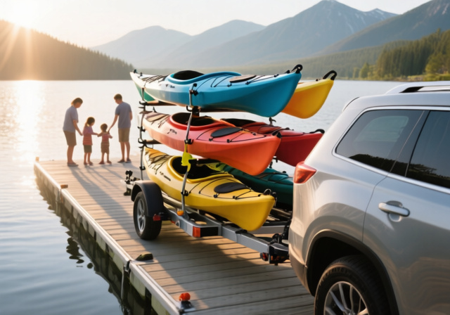 Best multi-kayak trailers for hauling two or more boats