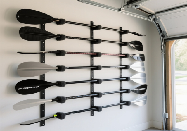 Best kayak paddle storage wall racks