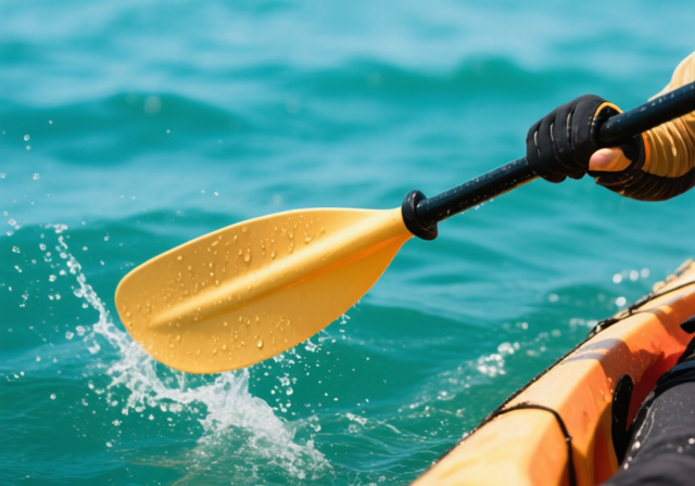Best high-angle kayak paddles for speed and power