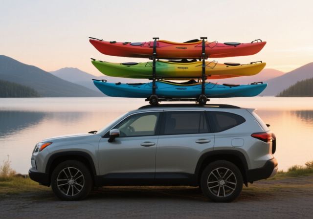 Best kayak stacker racks for carrying multiple kayaks on one roof