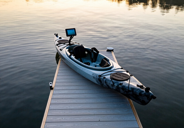 Best universal fish finder mounts for kayak tracks