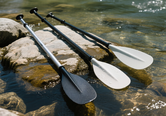 Best whitewater kayak paddles for river running