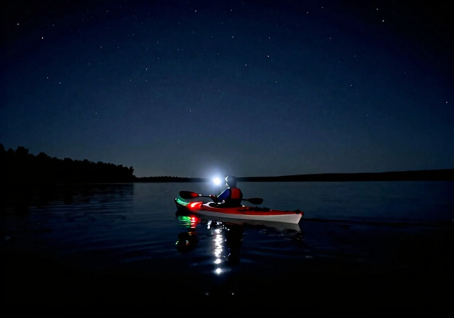 Best navigation lights for night kayaking
