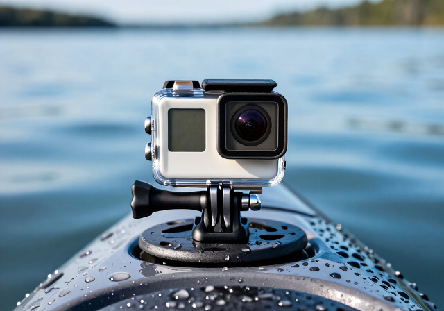 Best waterproof action camera mounts for kayaks