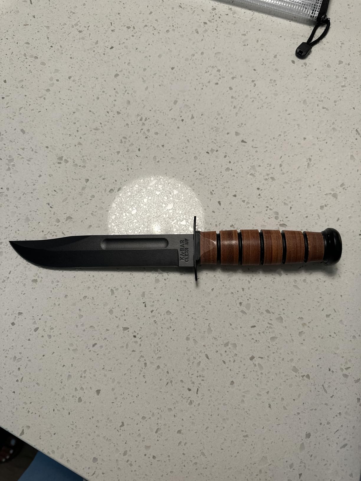 KA-BAR Full Size US Marine Corps Fighting Knife, Straight customer photo 1