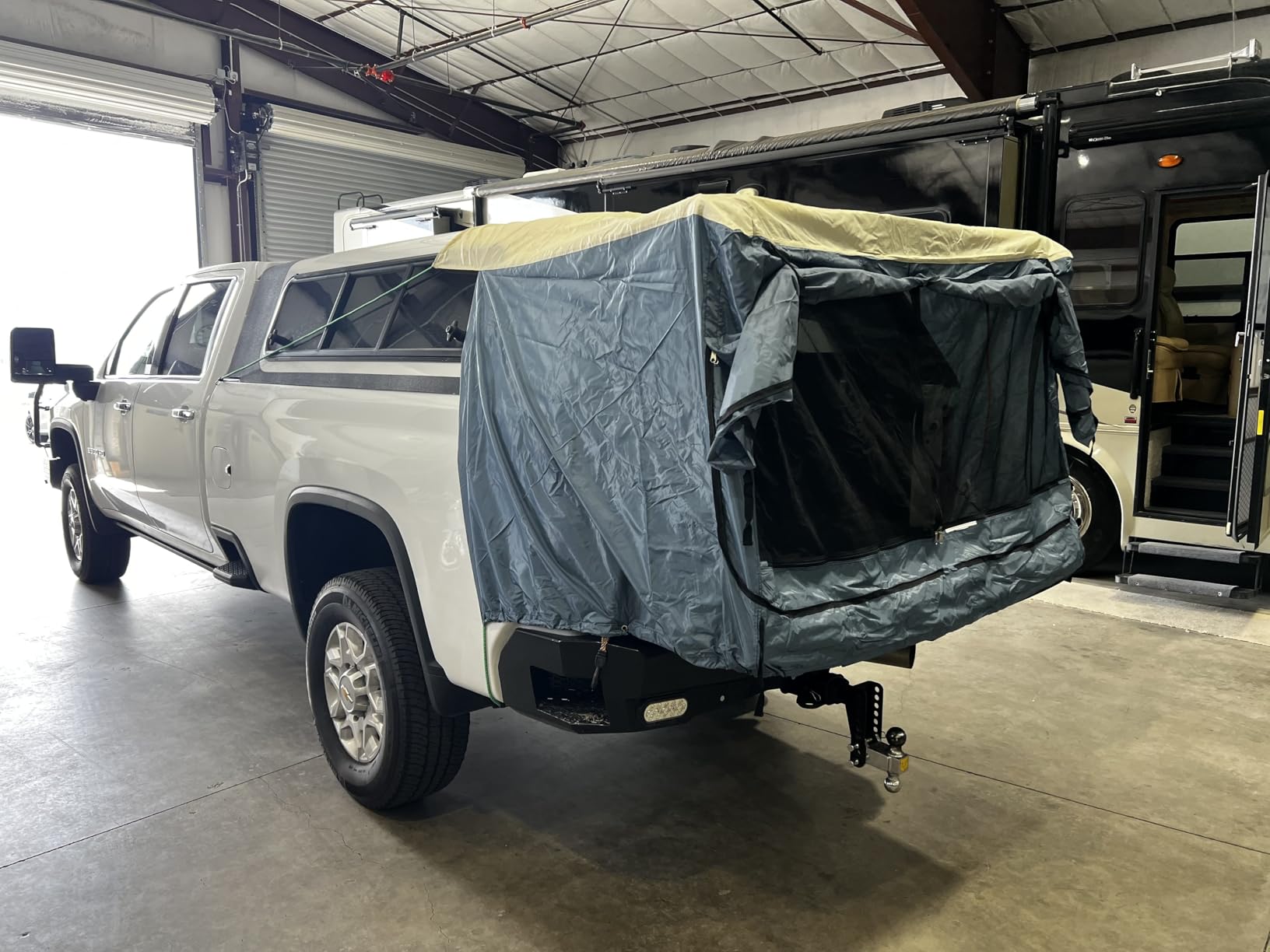 DAC Full-Size Truck Bed Tent for Caps- Fits Ford F-150, Chevy Silverado, Toyota Tundra, Tacoma (2005+) - Converts Truck with Cap into Camping Tent customer photo 2
