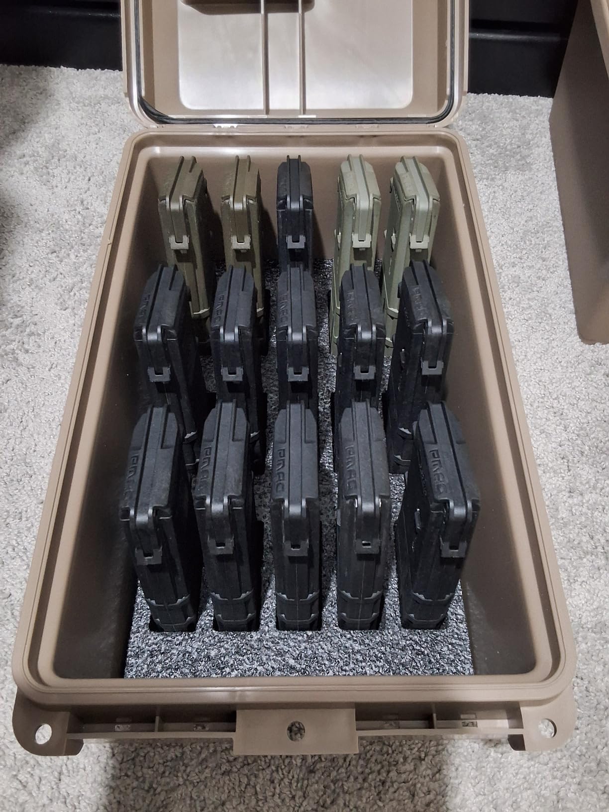 MTM TMC15 Tactical Mag Can - Multi-Caliber Magazine Storage, Water-Resistant, Stackable, USA Made customer photo 2