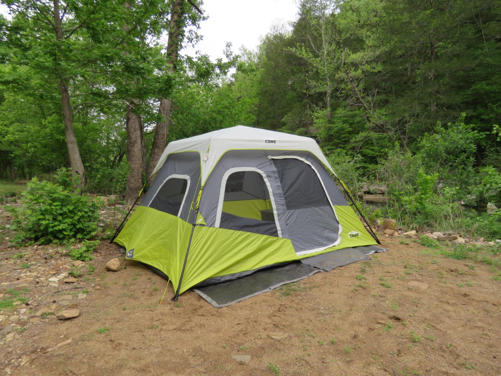 CORE Equipment Instant Cabin Tent 6 Person, Family Cabin Multi Room Pop Up Tents for Car Camping customer photo 1