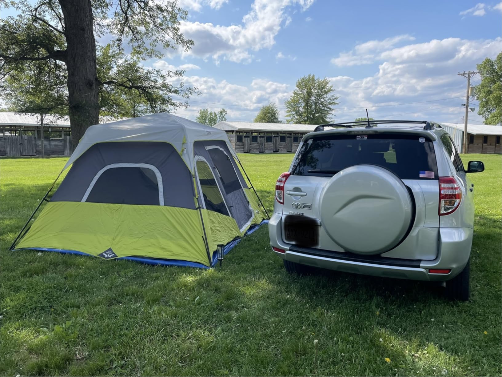 CORE Equipment Instant Cabin Tent 6 Person, Family Cabin Multi Room Pop Up Tents for Car Camping customer photo 2