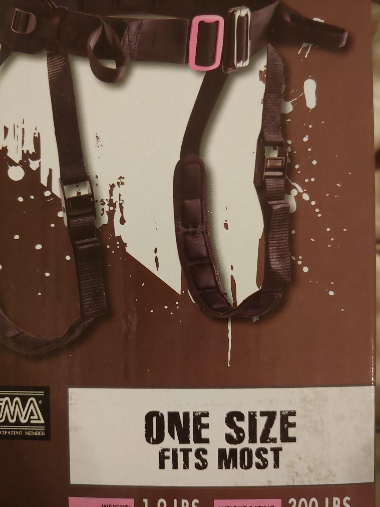 Muddy Women's The Safeguard Treestand Safety Harness, Nylon Black and Pink customer photo 2