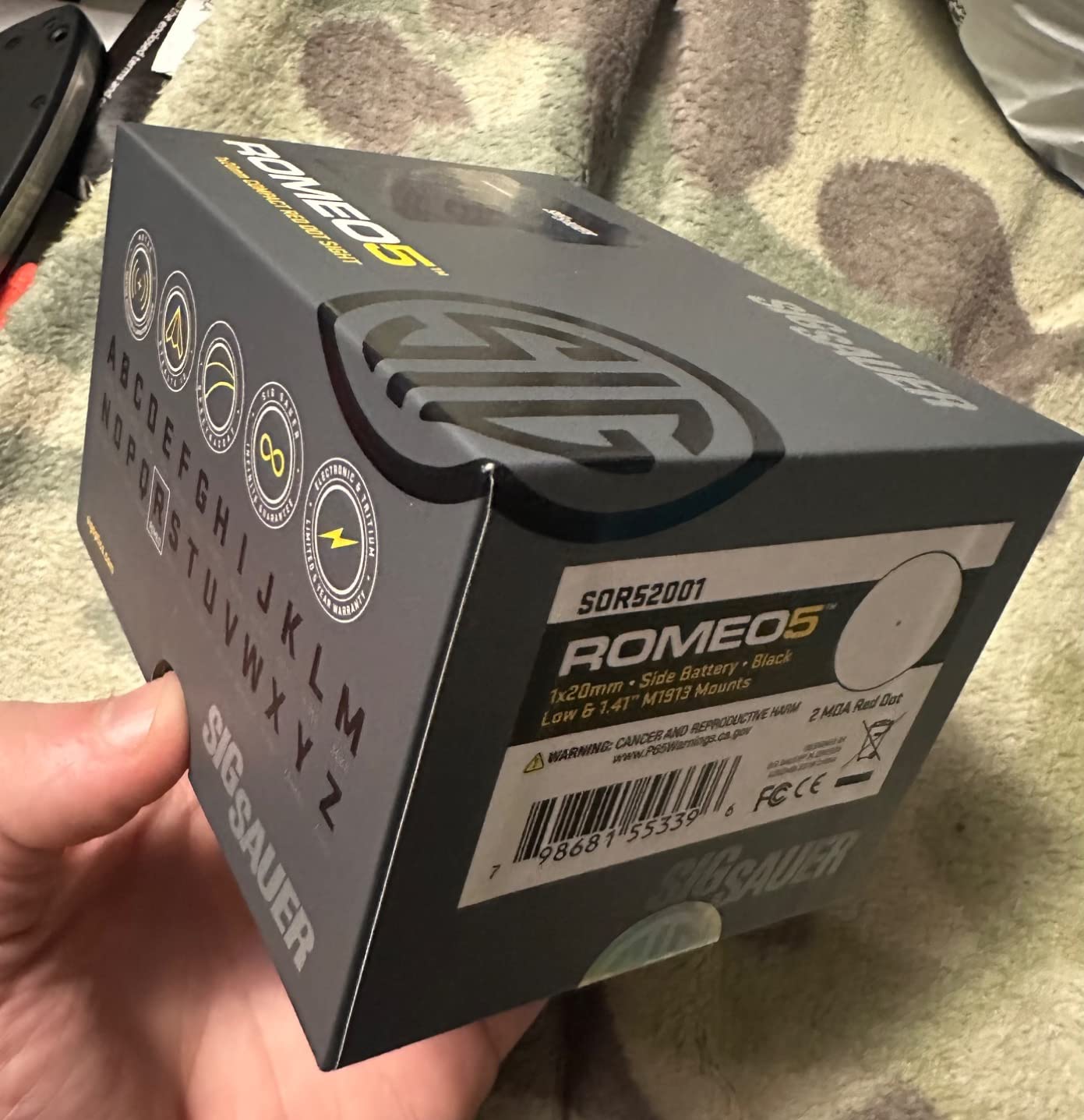 SIG SAUER ROMEO5 GEN I & GEN II 2 MOA Dot Sight - 1x20mm Compact Durable IPX-7 Waterproof Shooting Rifle Sight with Parallax-Free Optical Design & 12 Illumination Settings customer photo 2