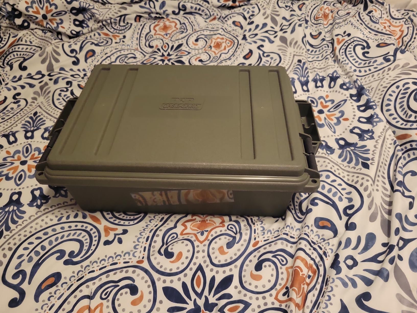 MTM ACR4-18 Ammo Crate Utility Box - Stackable design, double padlock for security, Water-resistant O-ring seal customer photo 1