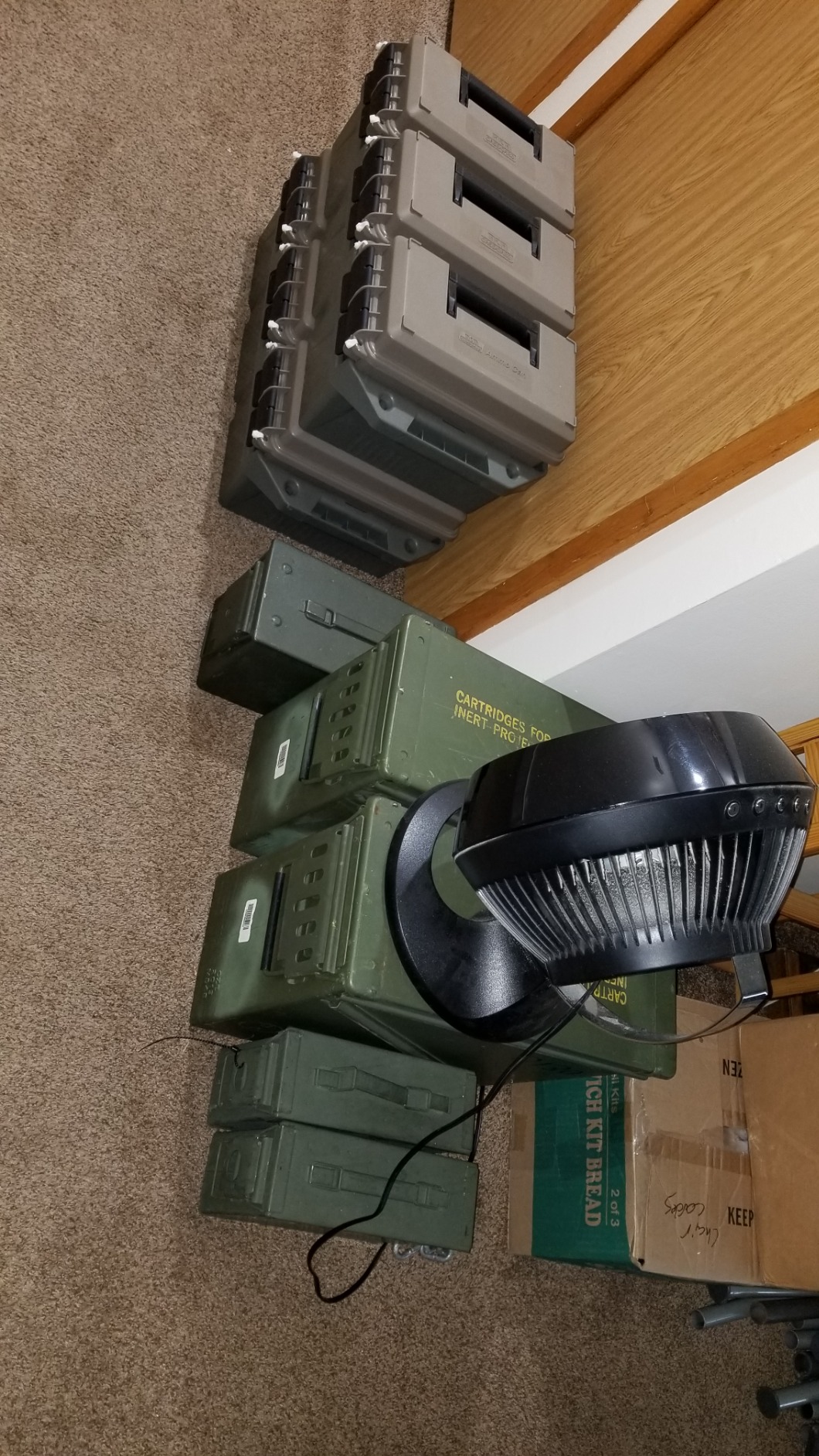 MTM AC3C 3-Can Ammo Crate, 50 Caliber, Store all types of boxed or bulk ammo, Stackable, USA Made customer photo 2