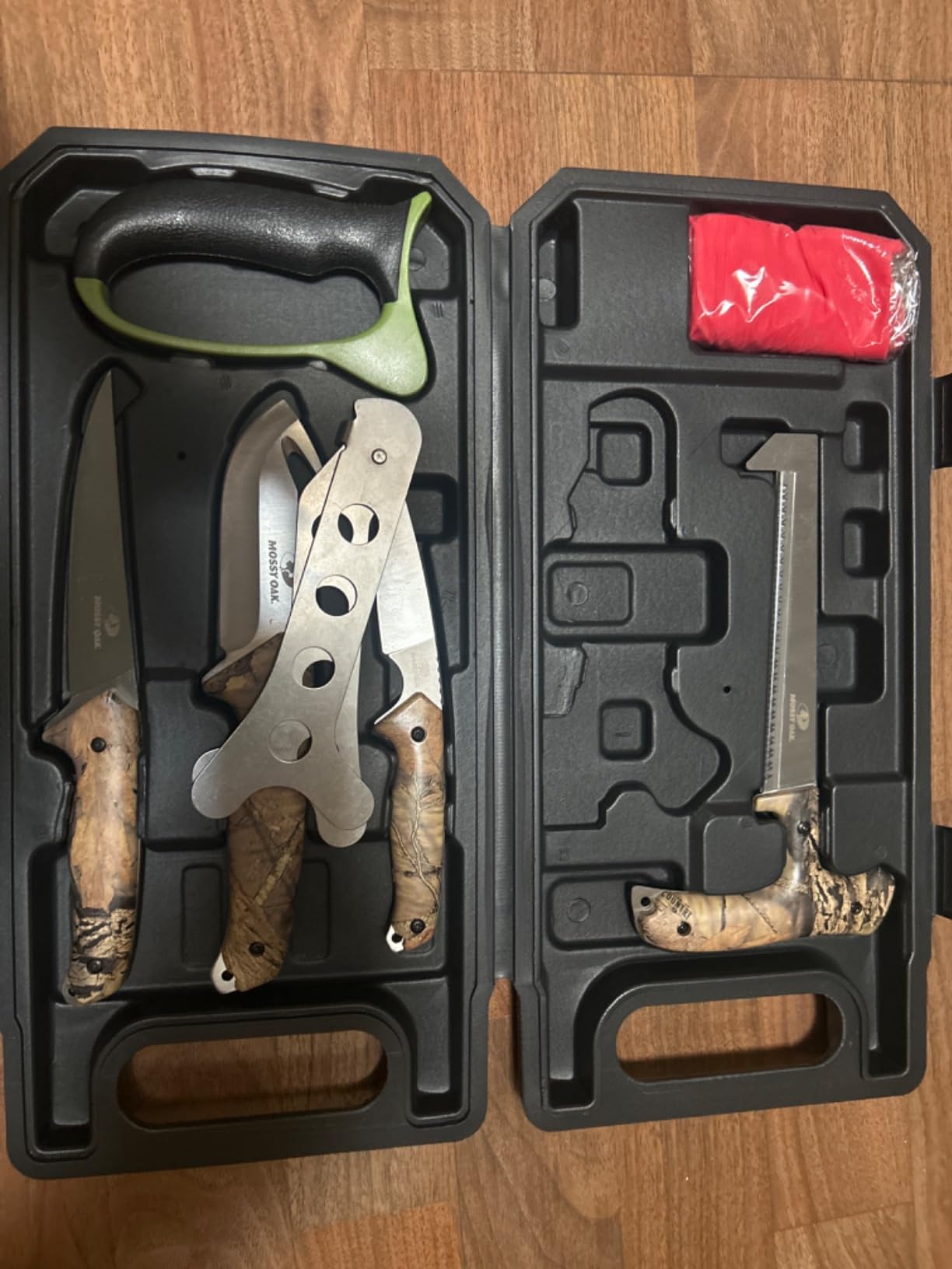 MOSSY OAK Field Dressing Kit, Portable Butcher Game Processor Set (8-piece) customer photo 2