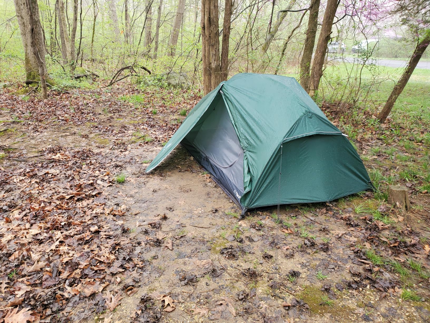 Hyke & Byke Zion Hiking & Backpacking Tent - 3 Season Ultralight, Waterproof Tent for Camping w/Rain Fly and Footprint - 1 Person customer photo 1