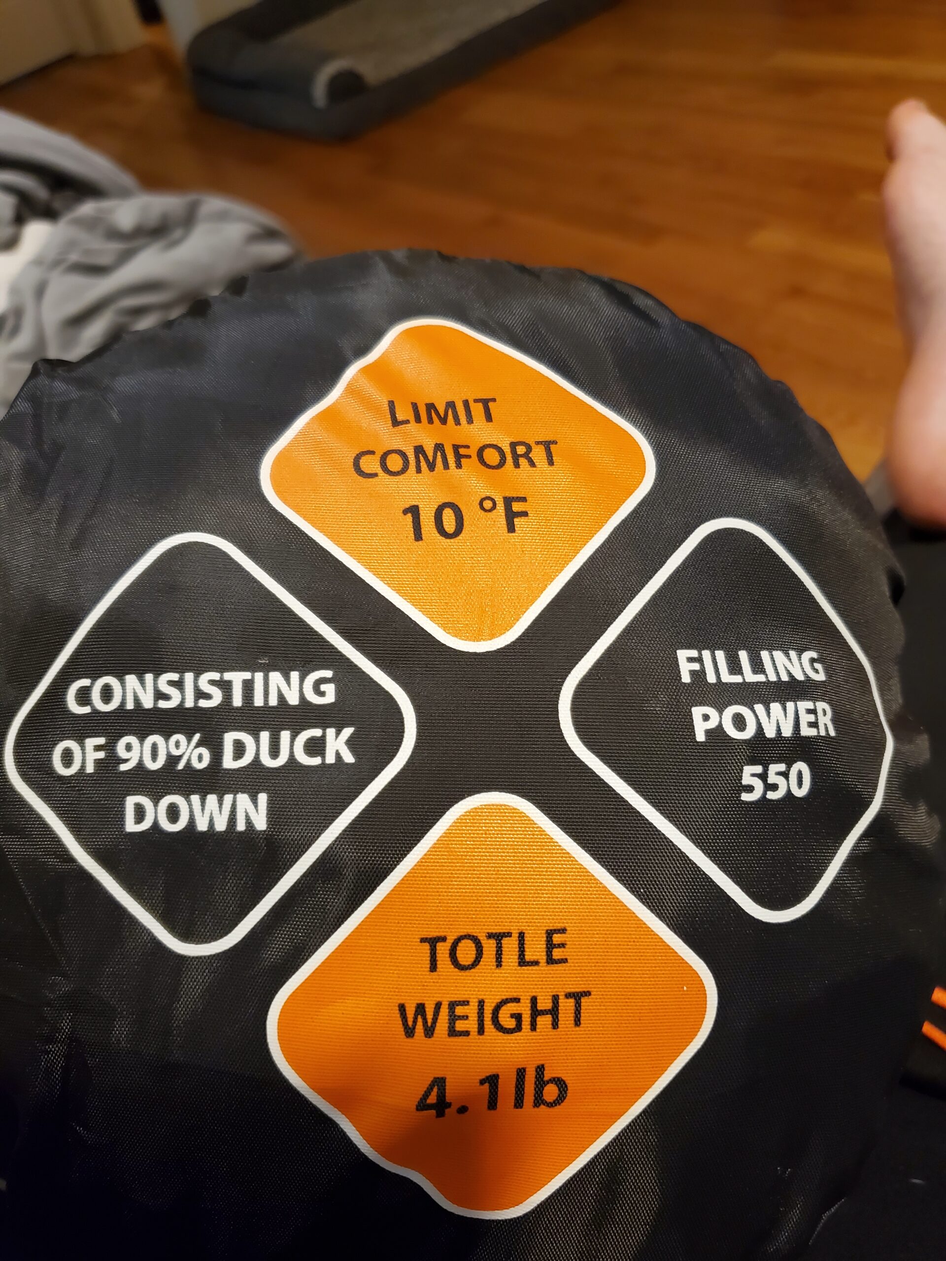ZOOOBELIVES 10 Degree Down Sleeping Bag for Adults, 4-Season Cold-Weather Mummy Bag, Roomy Fit, 550+ Fill Power Warmth, Lightweight & Compressible for Car Camping, Backpacking & Hunting customer photo 1