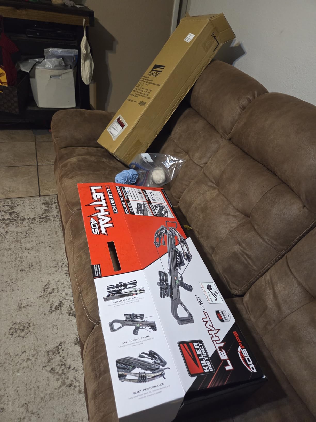 Killer Instinct Lethal 405 Crossbow Pro Package with 4 x 32 Non-Illuminated Scope, Rope Cocker customer photo 1