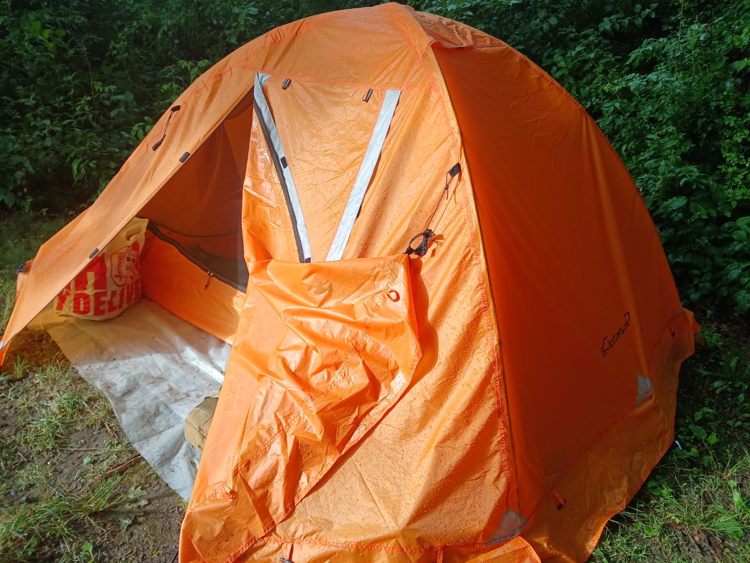 Clostnature Lightweight Backpacking Tent - 1/2 Person 4 Season Ultralight Waterproof Camping Tent, Large Size Easy Setup Tent for Winter, Cold Weather, Family, Outdoor, Hiking and Mountaineering customer photo 2
