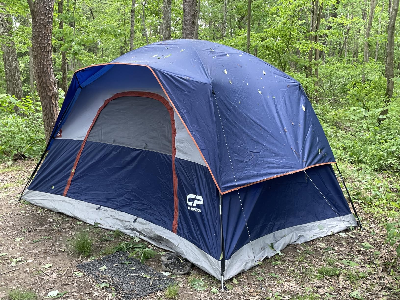 CAMPROS CP Camping Tent 6 Person, Waterproof Windproof Double Layer Dome Tent, Easy Setup with Large Mesh Windows customer photo 2
