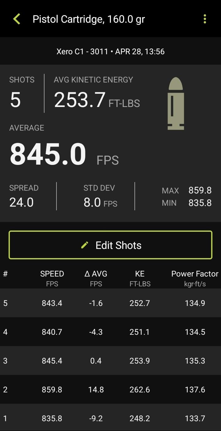 Garmin Xero C1 Pro Chronograph with FPS Reading Compact Chronograph, Simple Set Up, Precise Readings, Versatile Performance with Accessories customer photo 1