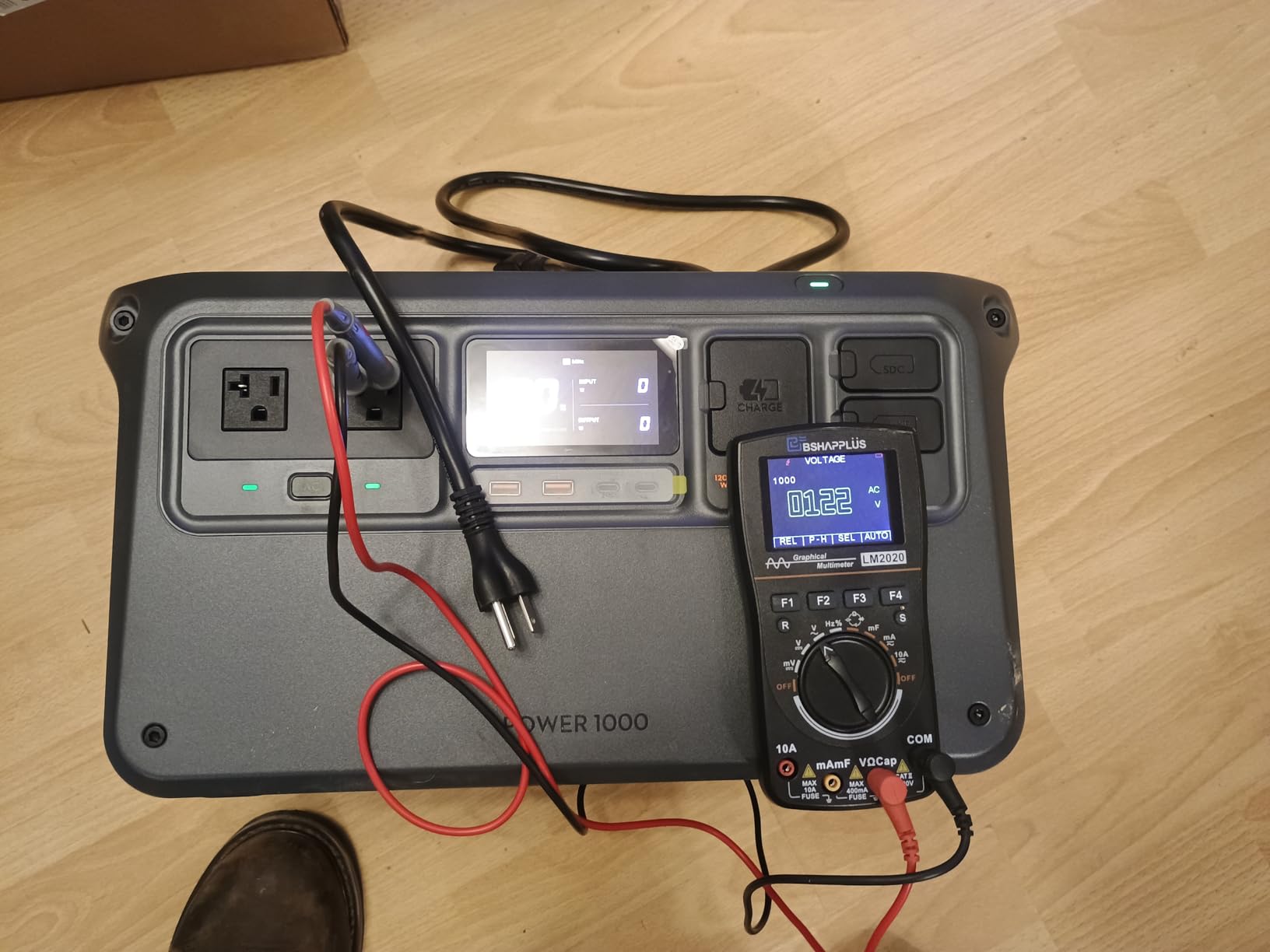 DJI Power 1000 Portable Power Station, 1024Wh LiFePO4 Battery, 2200W AC/140W USB-C Output, Ultra-Silent Solar Generator customer photo 1
