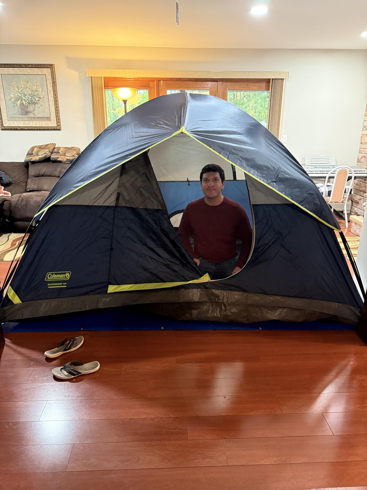 Coleman Sundome Camping Tent with Rainfly, 6 Person Tent Sets Up in 10 Mins, Weatherproof Shelter customer photo 1