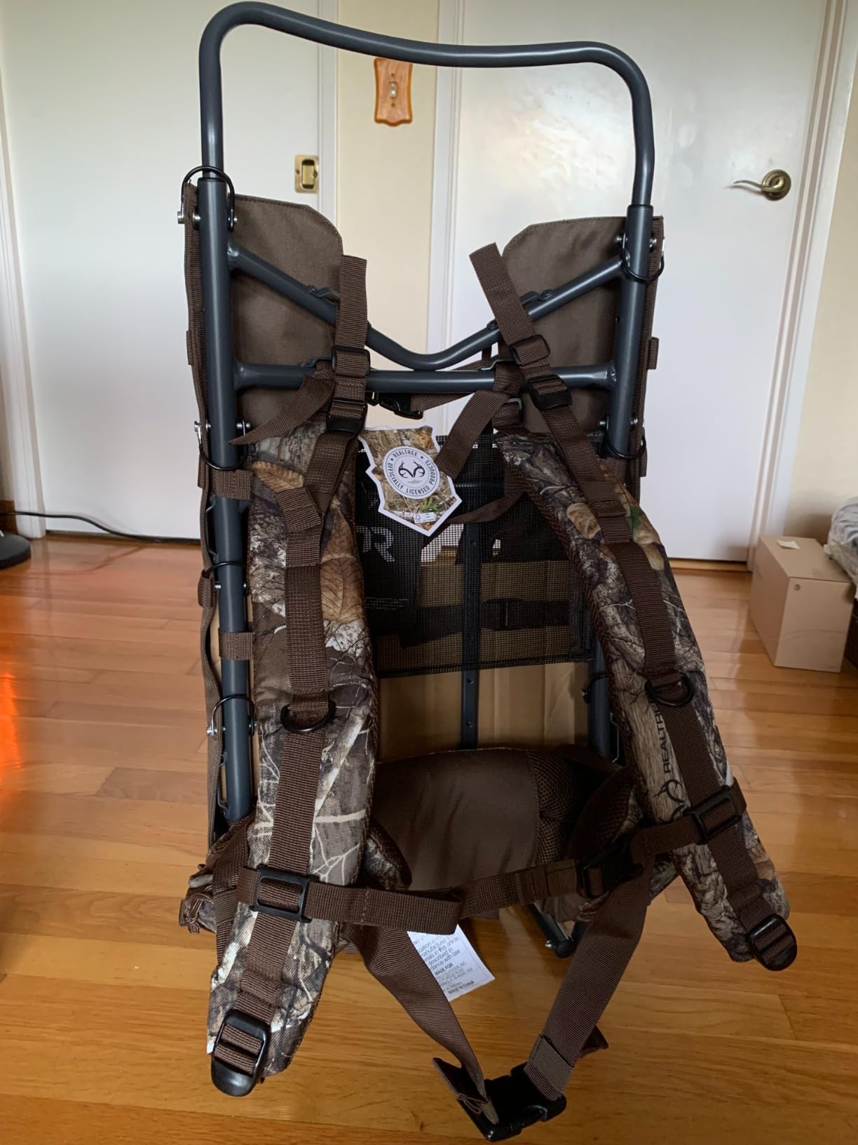 TR Aluminum External Frame Backpack with Adjustable Height customer photo 2